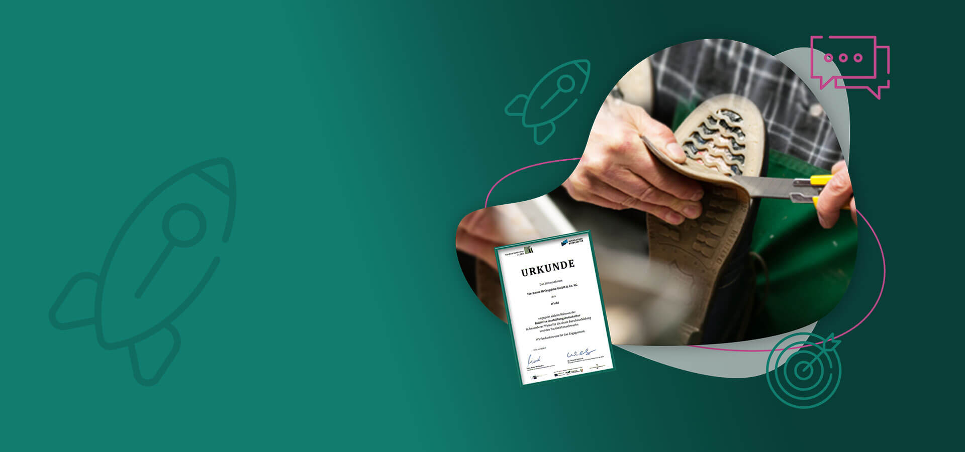 Vierbaum Orthopädie wir suchen Dich